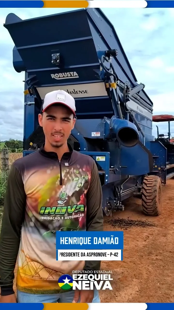Colhedora de café de R$ 300 mil fortalece produção rural em Alta Floresta d’Oeste