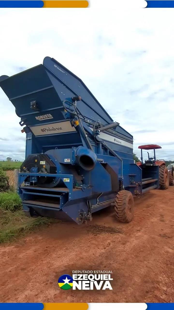 Colhedora de café de R$ 300 mil fortalece produção rural em Alta Floresta d’Oeste