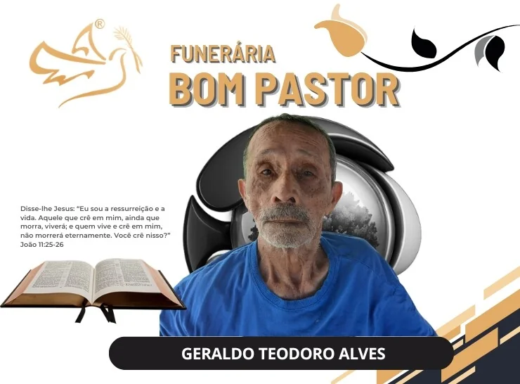 Nota de pesar pelo falecimento de Geraldo Teodoro Alves