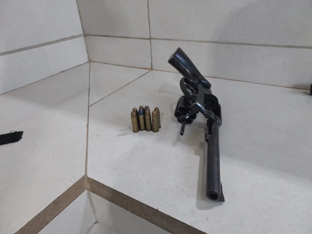 Homem é preso com duas armas de fogo, munições e folhas de coca durante operação policial na RO-135
