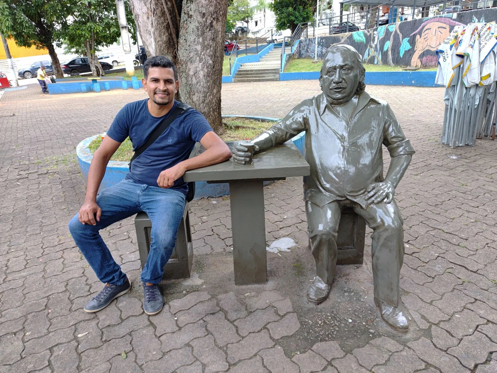 Monumento do Pescador Ribeirinho será instalado em rotatória na avenida Tiradentes