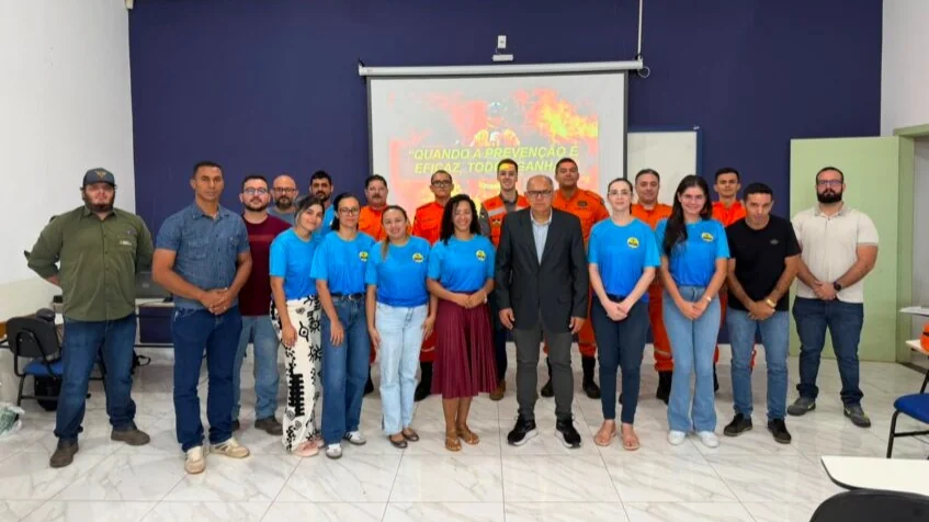 Curso de Projetos de Prevenção e Combate a Incêndio e Pânico é concluído com aula prática em Rolim de Moura