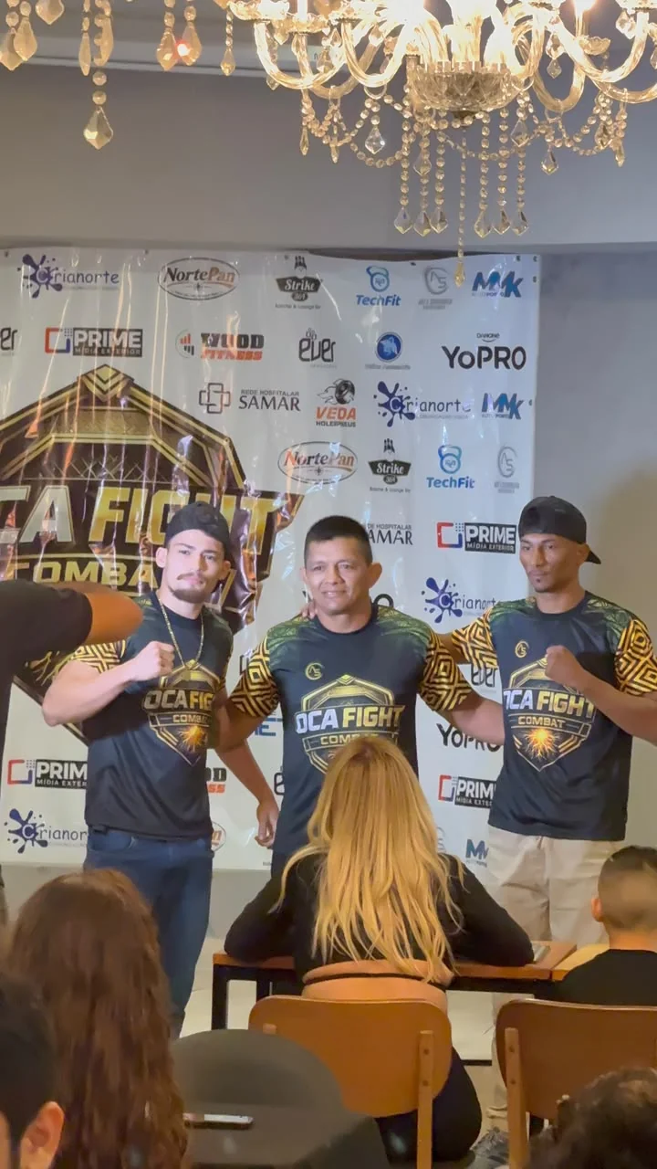 RYLKSLON MAIA BRILHA NO OCTÓGONO: Atleta de Rolim de Moura vence por nocaute técnico no OCA Fight Combat 3, ASSISTA