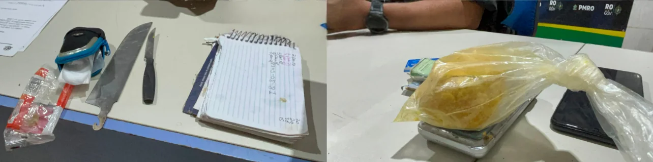 Foragido acusado de tráfico de drogas é preso durante abordagem na Zona Sul de Porto Velho