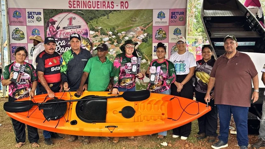 1º Campeonato Feminino de Pesca na Toca da Raposa faz história em Seringueiras