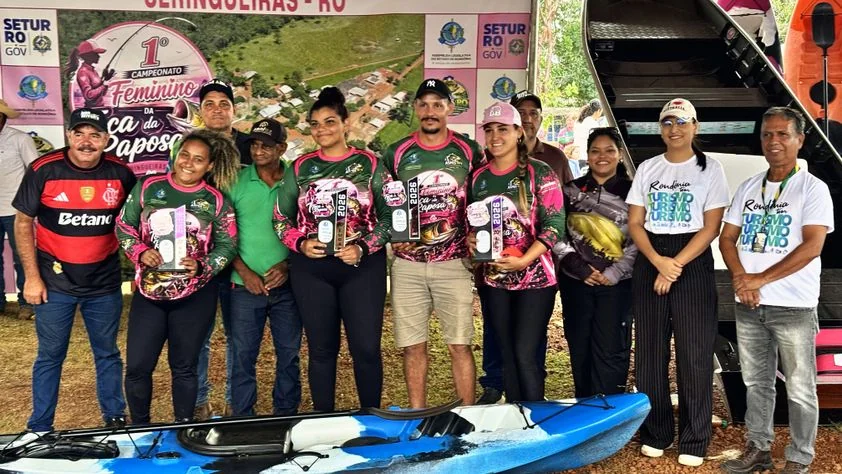1º Campeonato Feminino de Pesca na Toca da Raposa faz história em Seringueiras