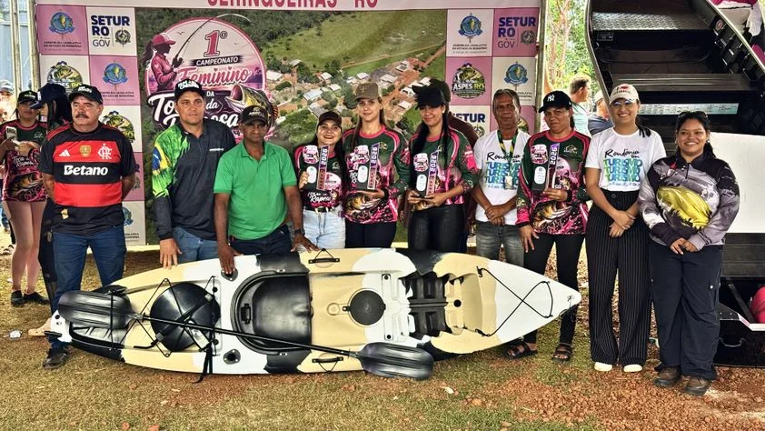 1º Campeonato Feminino de Pesca na Toca da Raposa faz história em Seringueiras