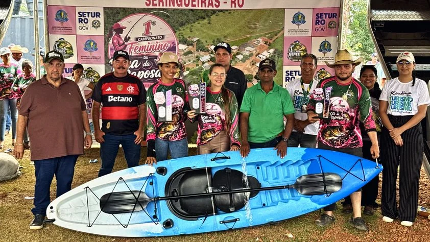 1º Campeonato Feminino de Pesca na Toca da Raposa faz história em Seringueiras