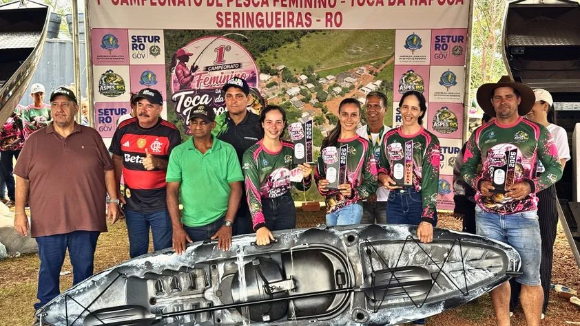 1º Campeonato Feminino de Pesca na Toca da Raposa faz história em Seringueiras