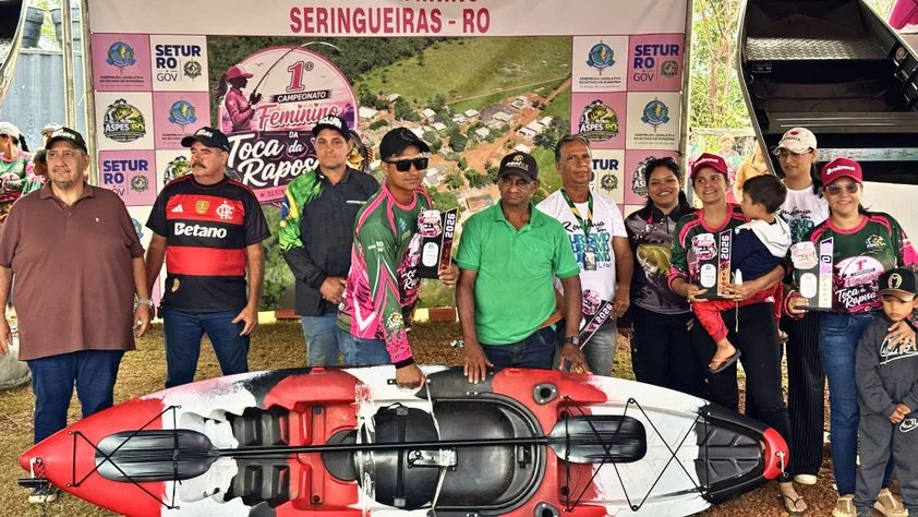 1º Campeonato Feminino de Pesca na Toca da Raposa faz história em Seringueiras
