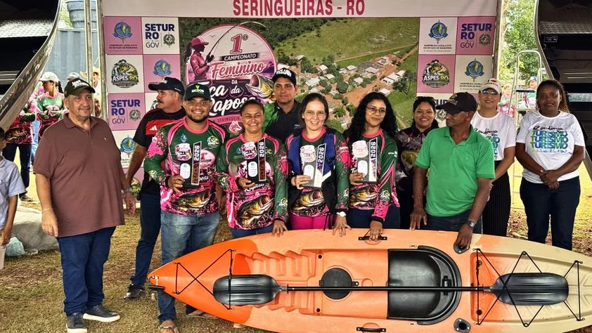 1º Campeonato Feminino de Pesca na Toca da Raposa faz história em Seringueiras