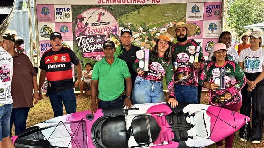 1º Campeonato Feminino de Pesca na Toca da Raposa faz história em Seringueiras