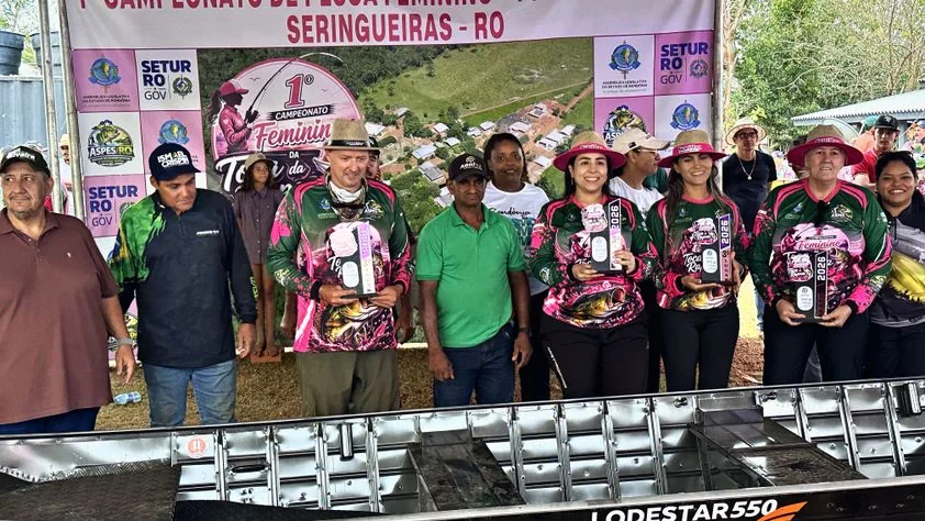 1º Campeonato Feminino de Pesca na Toca da Raposa faz história em Seringueiras