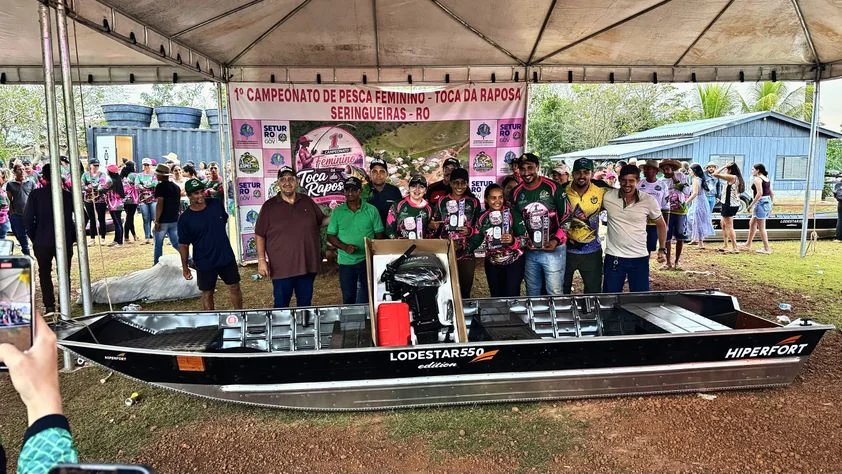 1º Campeonato Feminino de Pesca na Toca da Raposa faz história em Seringueiras