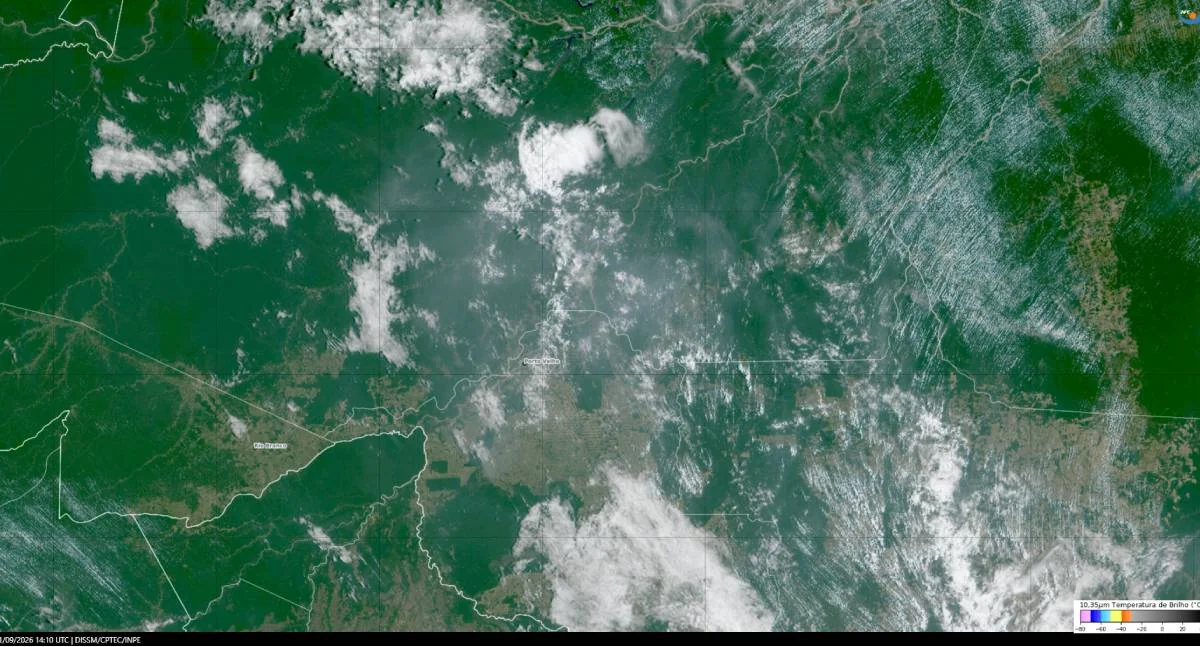 Rondônia tem previsão de chuvas nas próximas 24 horas
