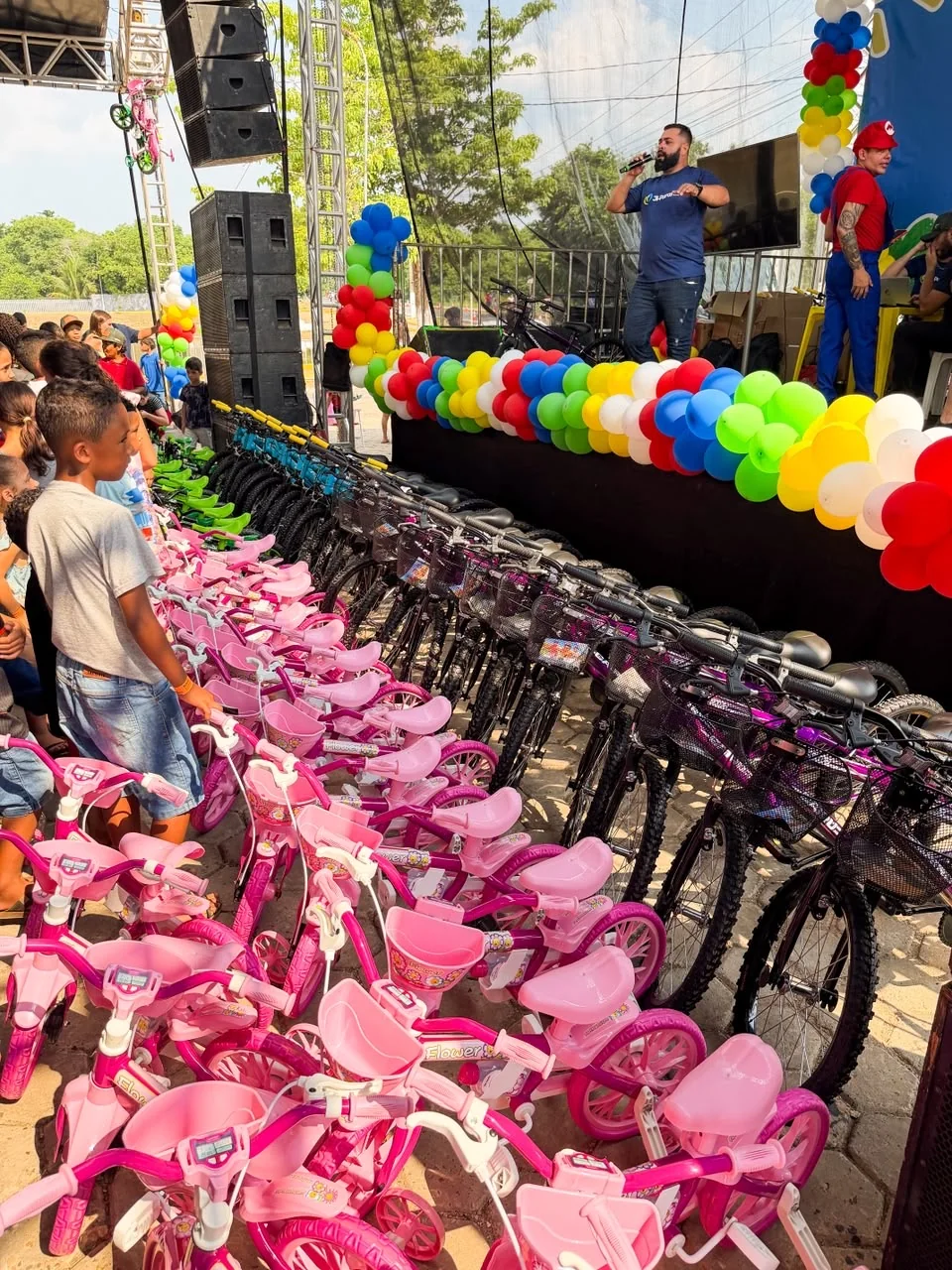 Estação da Alegria reúne cerca de 5 mil pessoas em festa de Dia das Crianças em Ji-Paraná