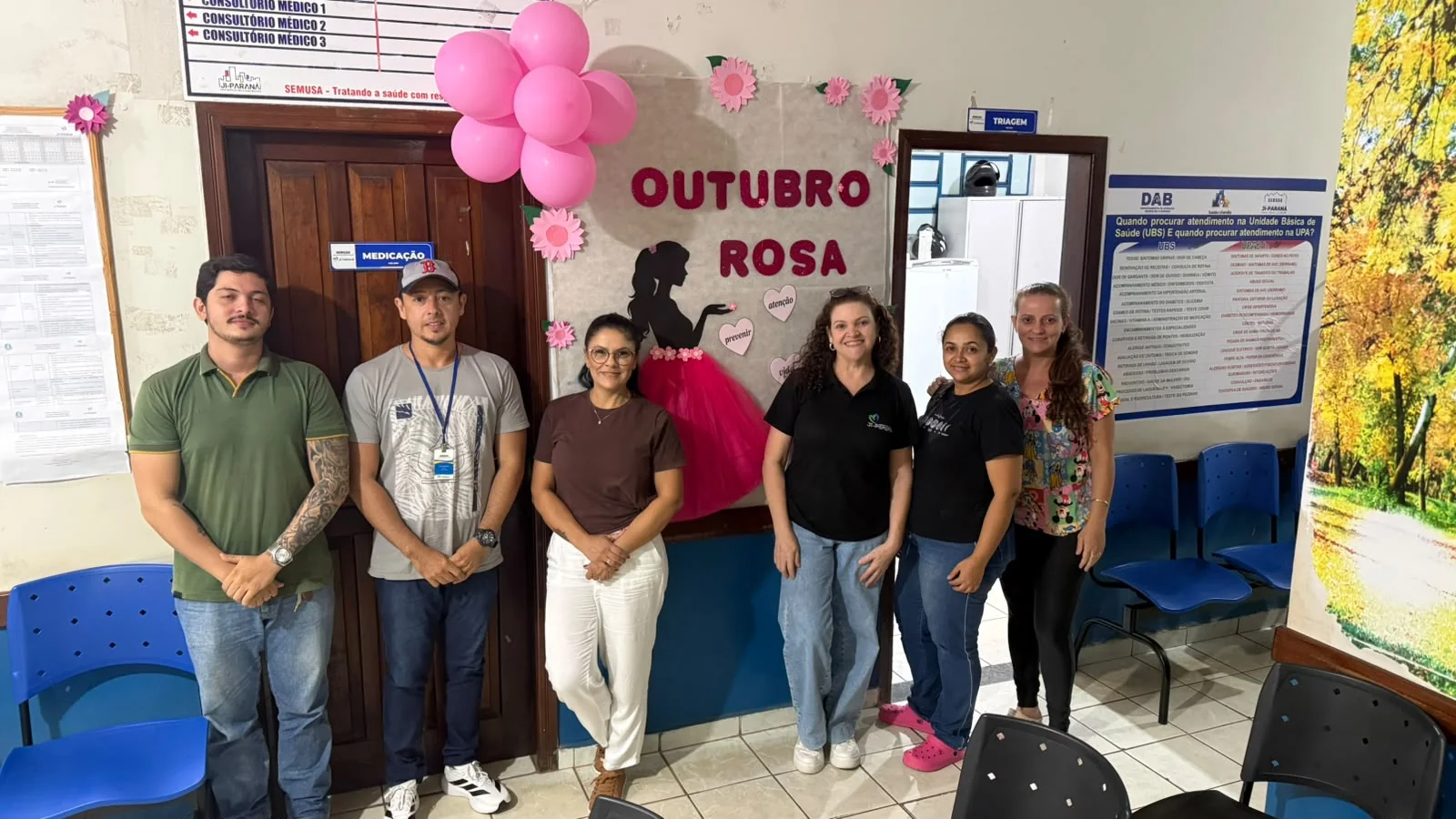 Outubro Rosa: atendimento noturno nas UBSs amplia acesso das mulheres à saúde em Ji-Paraná