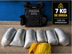 Investigação sobre furto de motoneta mobiliza Polícia Civil em Vilhena e Cerejeiras e resulta na apreensão de quase 7 kg de maconha