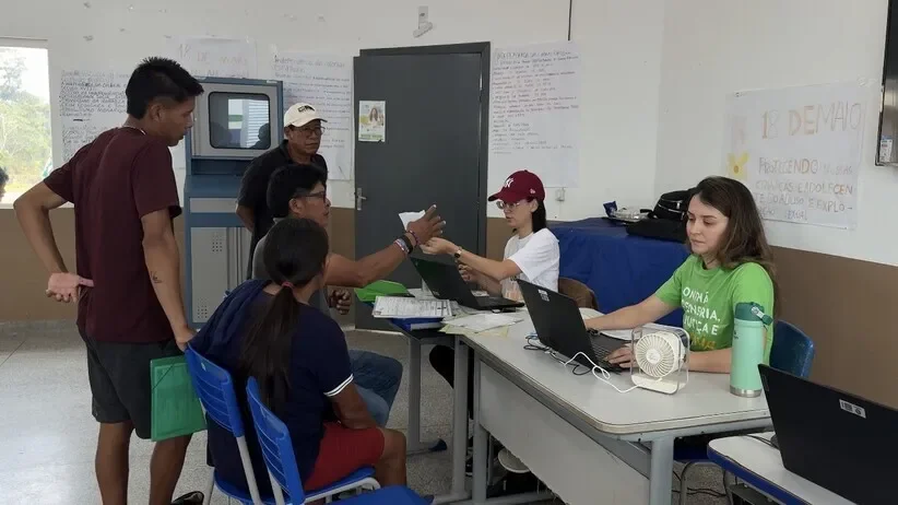 Alta Floresta do Oeste: Justiça Rápida chega pela primeira vez na Aldeia Cajuí em Rondônia