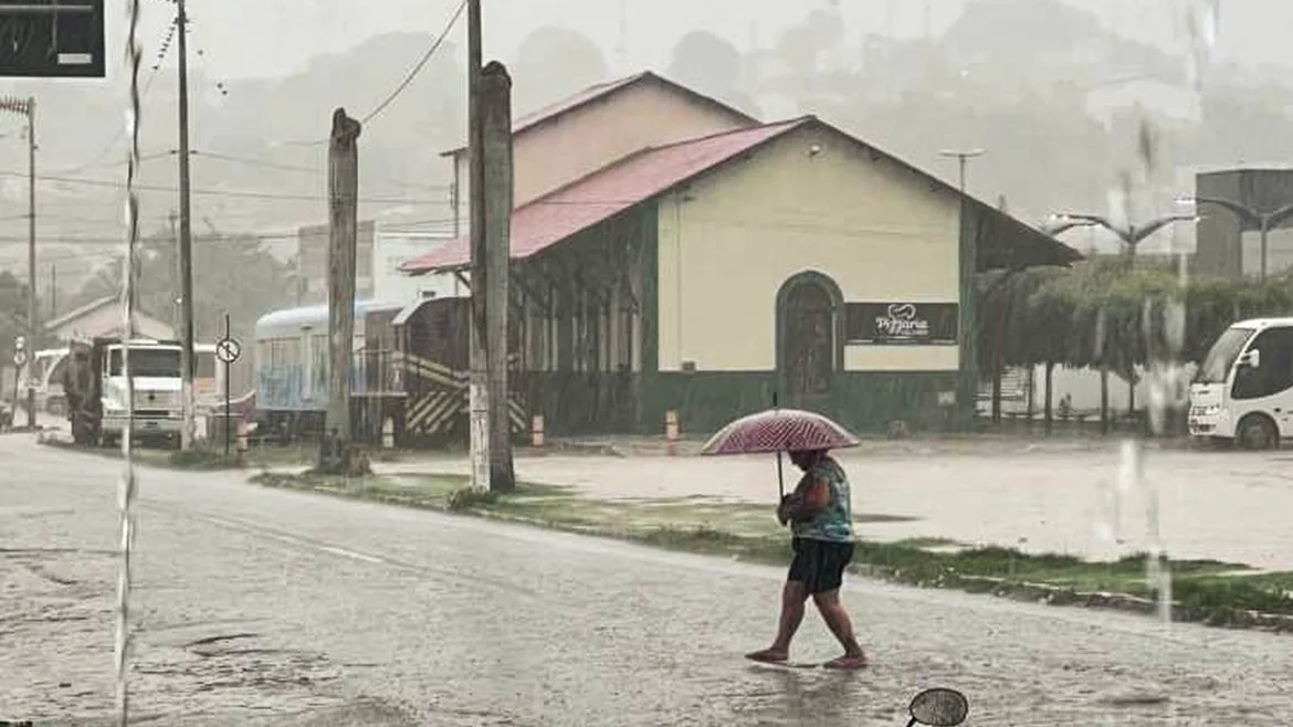 Chuvas permanecem intensas nas regiões Norte e Nordeste