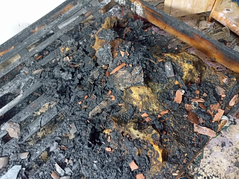 Alta Floresta D’Oeste: Casa é parcialmente destruída por incêndio
