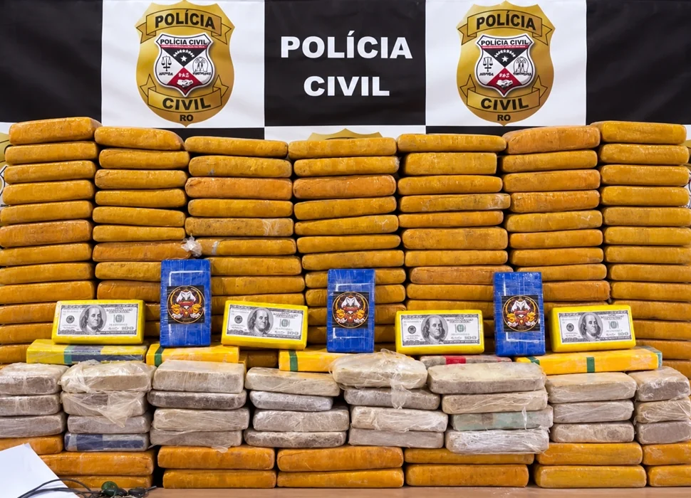 Polícia Civil apreende cerca de 244 quilos de drogas em Nova Mamoré