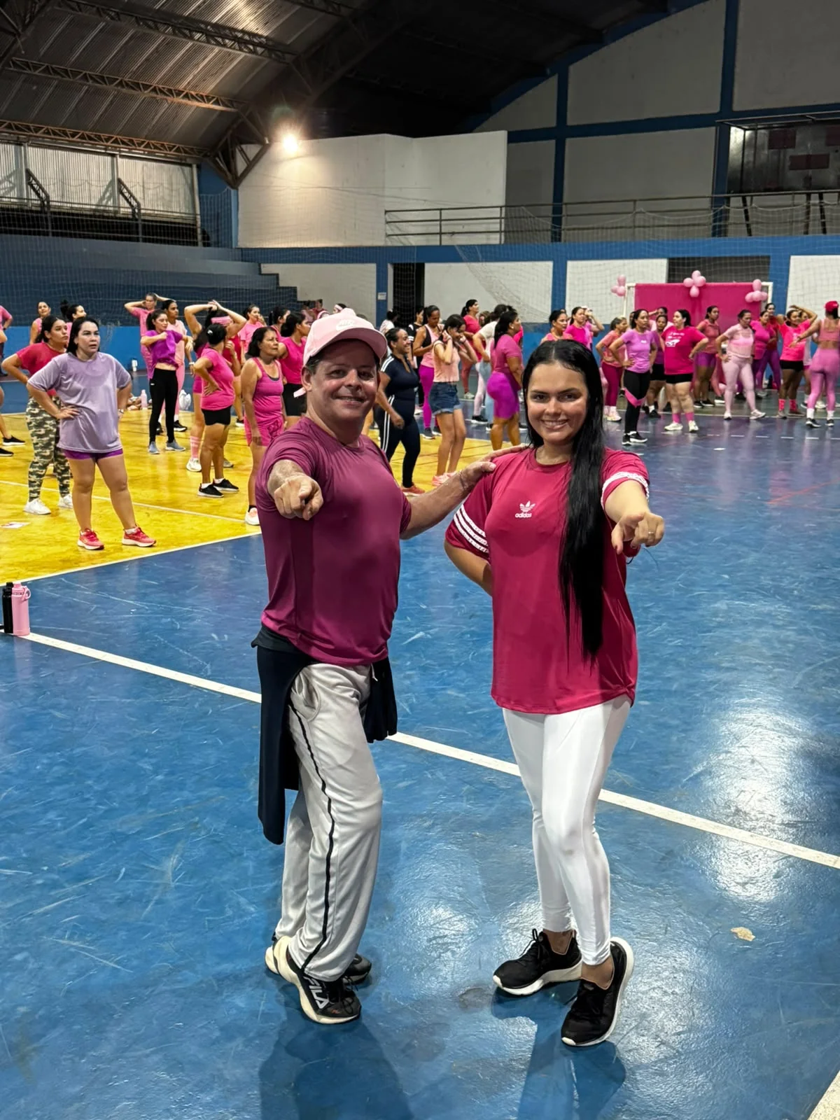 Prefeitura de Ji-Paraná promove “Aulão Outubro Rosa” com atividades físicas e conscientização sobre o câncer de mama