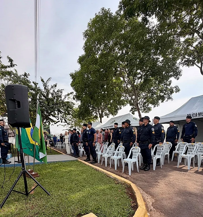 4º Batalhão da Polícia Militar homenageia veteranos em Cacoal, RO