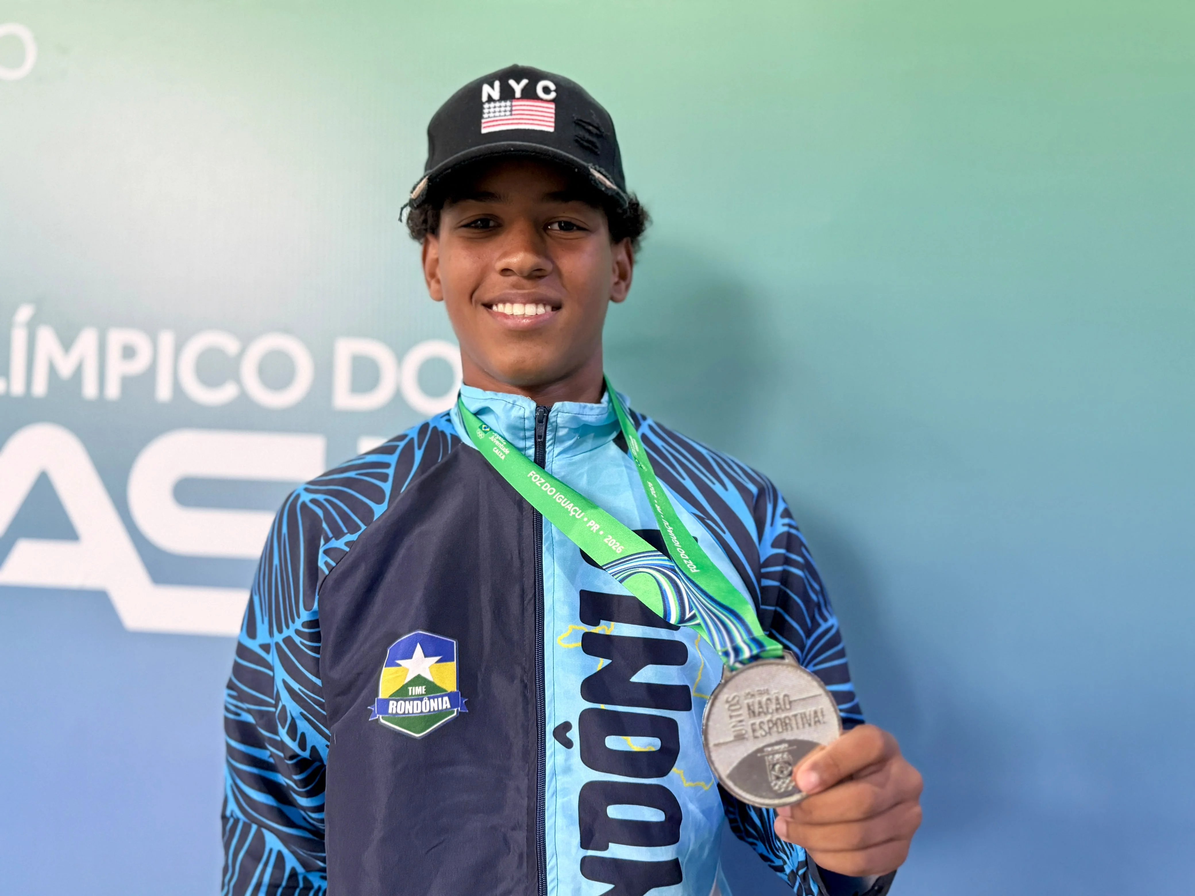JOGOS DA JUVENTUDE: Rondônia conquista primeira medalha com prata no triatlo