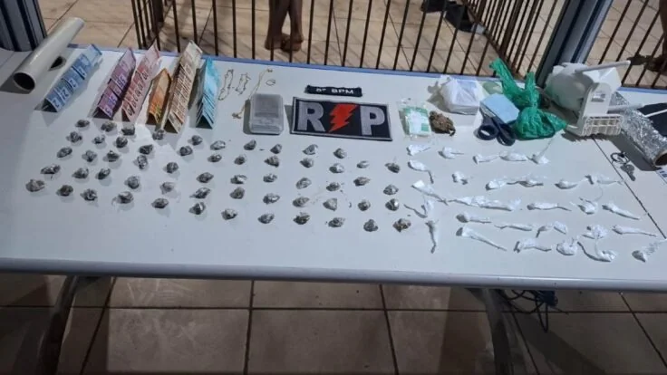 Quatro suspeitos são presos com drogas e dinheiro na Zona Leste de Porto Velho