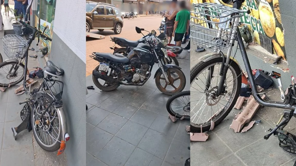 Motorista de Onix é preso suspeito de embriaguez após acidente que causou destruição em Porto Velho