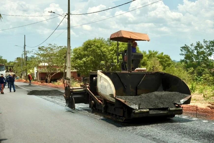 Novo Horizonte do Oeste recebe obras de infraestrutura urbana do governo de RO