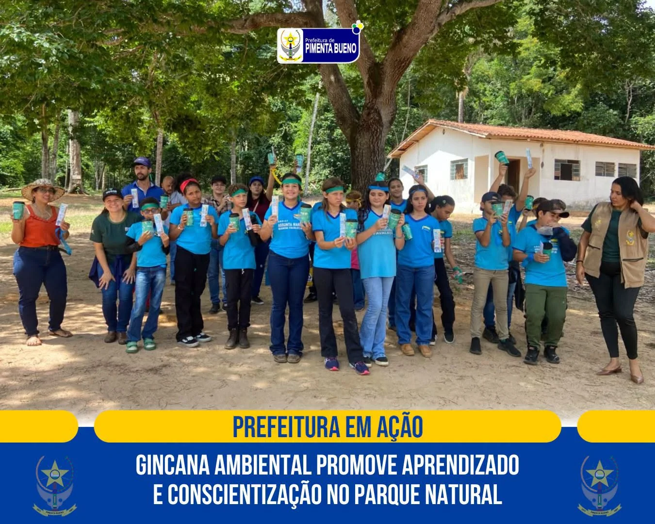 Gincana Ambiental promove aprendizado e conscientização no Parque Natural